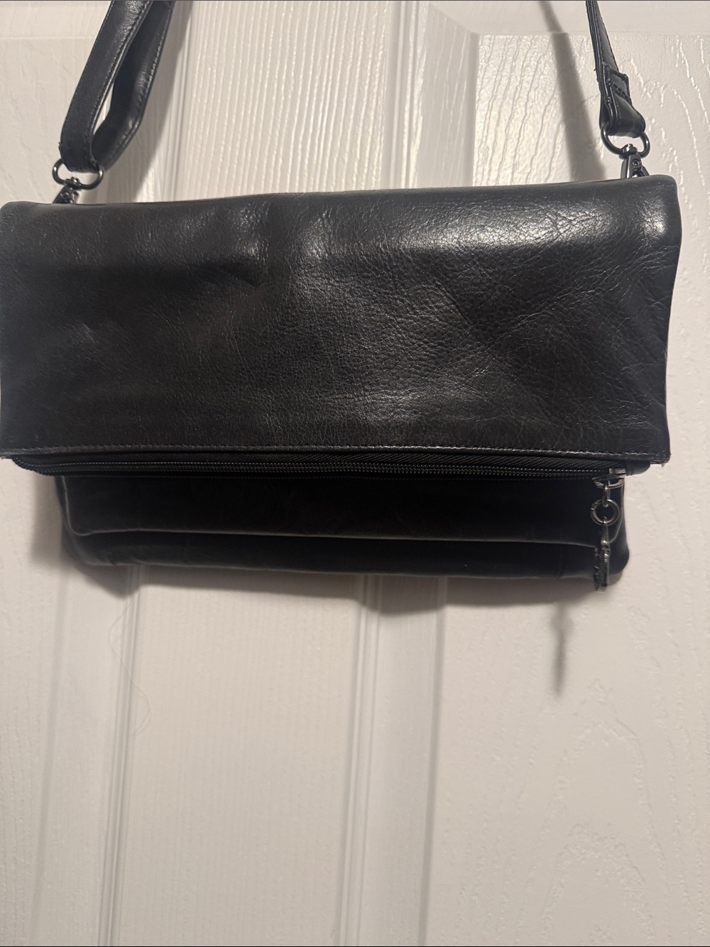 Roxy Rose, leather Crossbody purse